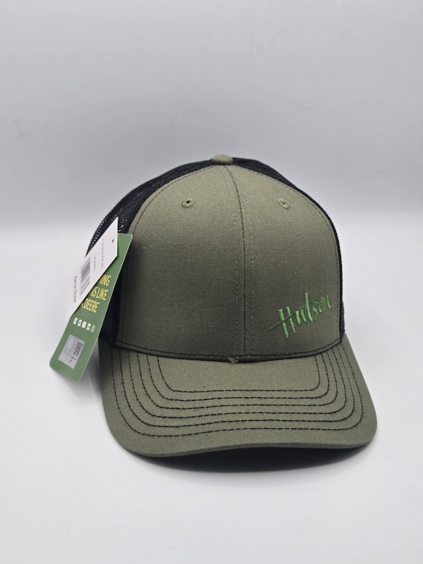 Mint Tags Adult Hutson John Deere Baseball Cap Hat Black Mesh Back Adjustable