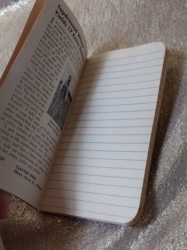 Vintage AGRICO Fertilizer Advertising Notebook Pocket Memo Book Farming gallery