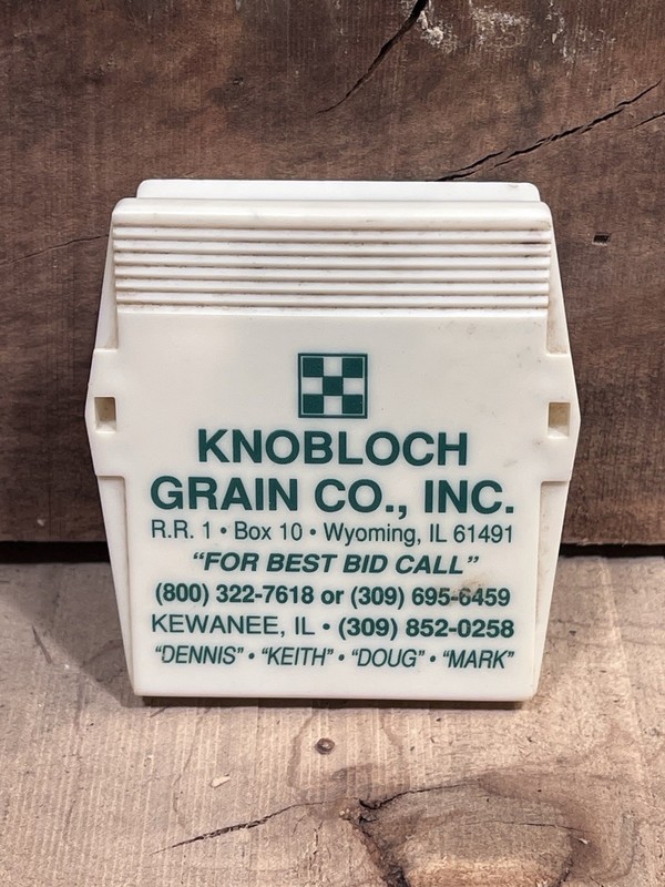 Vintage Purina Magnetic Clip Holder – Knobloch Grain Wyoming Kewanee ILL PBG