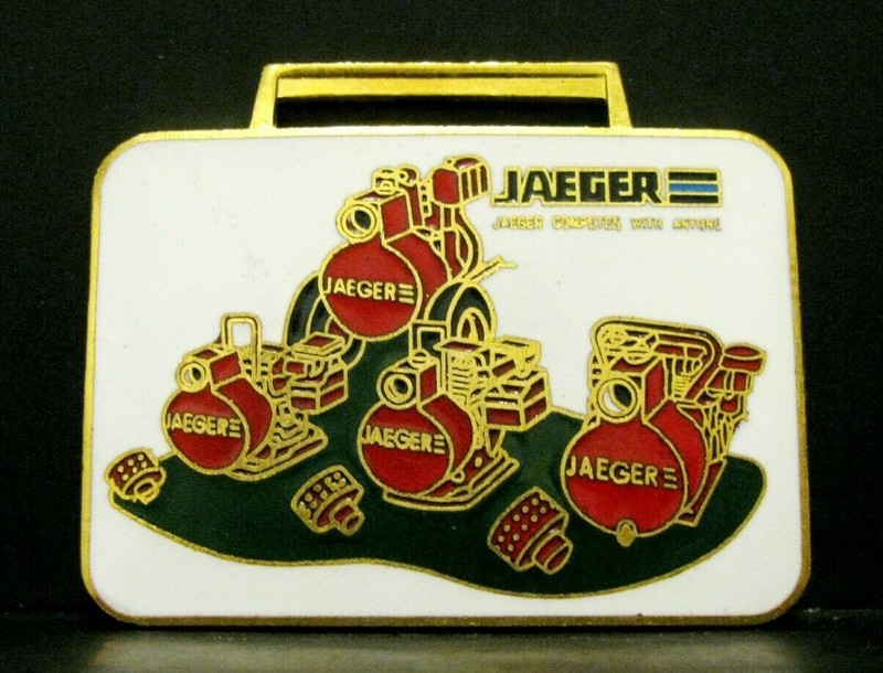 JAEGER COMPRESSOR CORPORATION AZ Advertising Watch Fob Construction Industrial