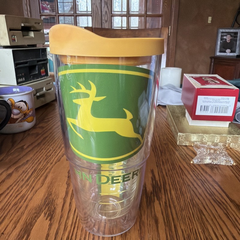 Tervis 24 OZ John Deere Tumbler With Lid Made In America