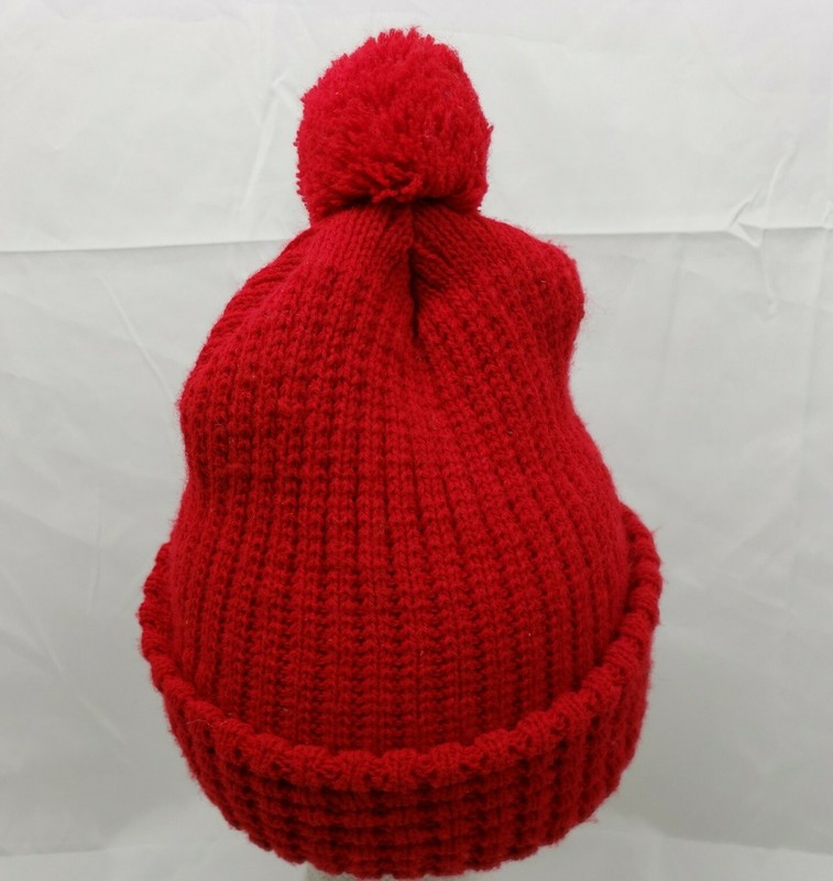 Vtg Chevron Ortho Fertilizer Beanie Embroidery Patch Hat Gas Oil Red Advertising gallery