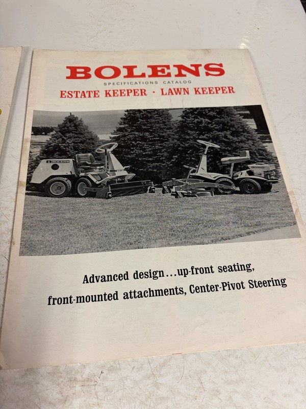 3 - Bolens and FMC Garden Tractor Dealers Sales Brochure Vintage 1970's 1960's gallery