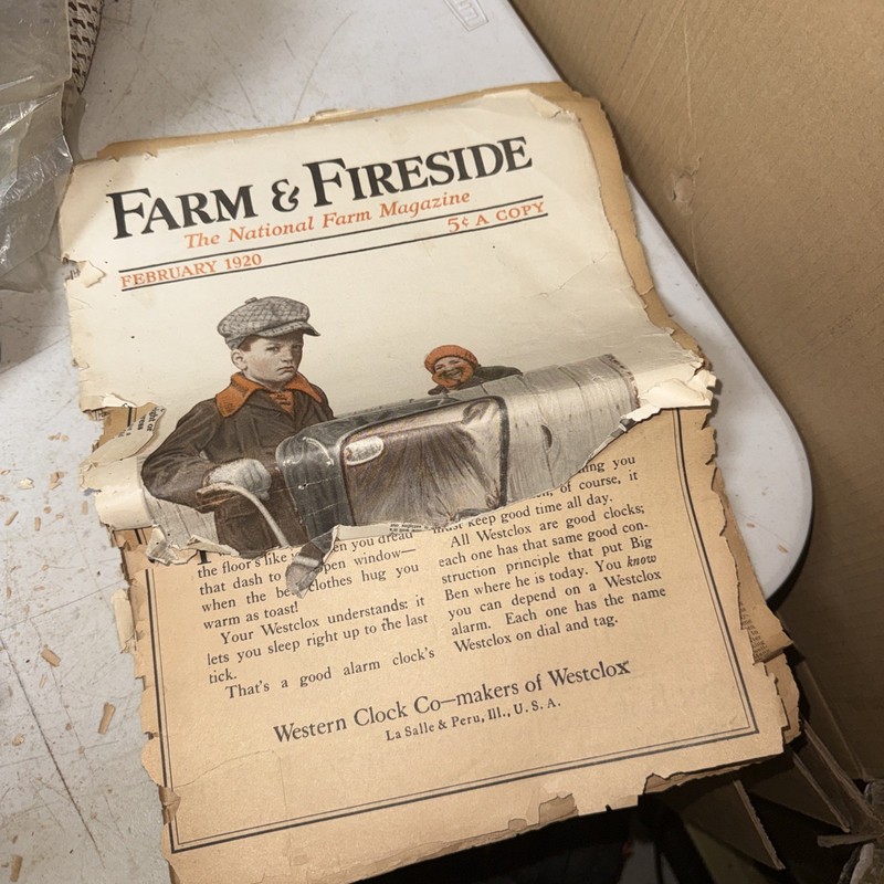 ANTIQUE 1920 TRACTOR AND GAS ENGINE REVIEW FARM EQUIPMENT ADVERTISING MAGAZINE