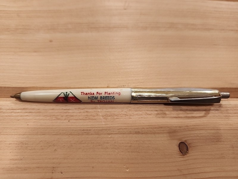 Vtg TX Trojan Pen Seed