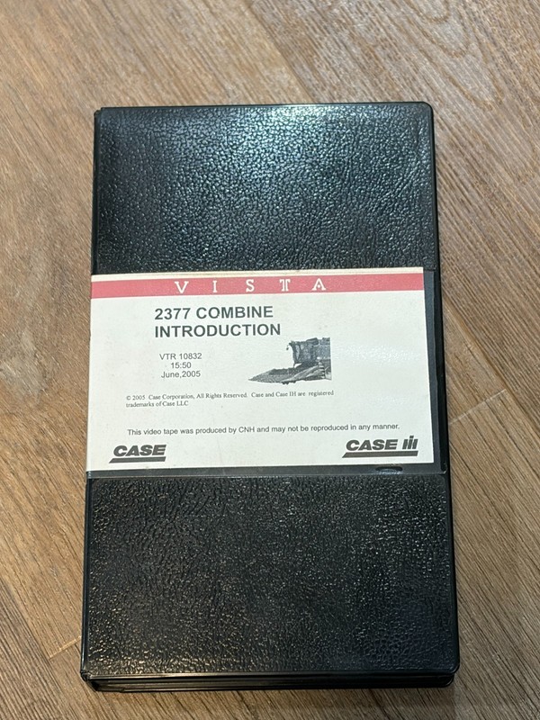 Case IH 2377 Combine Introduction VHS 2005