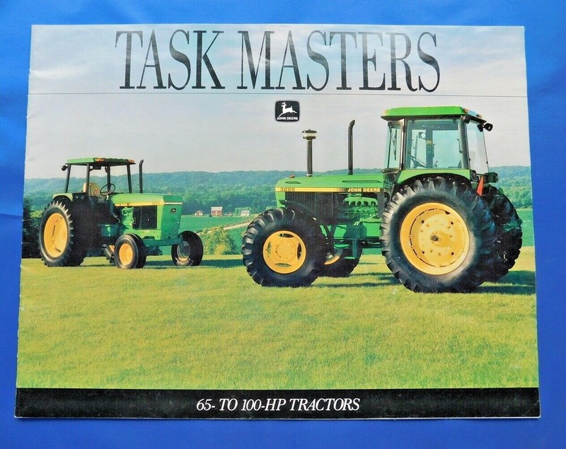 1991 John Deere 65-100-HP Series Tractors Dealer Brochure~MANY MORE LISTED