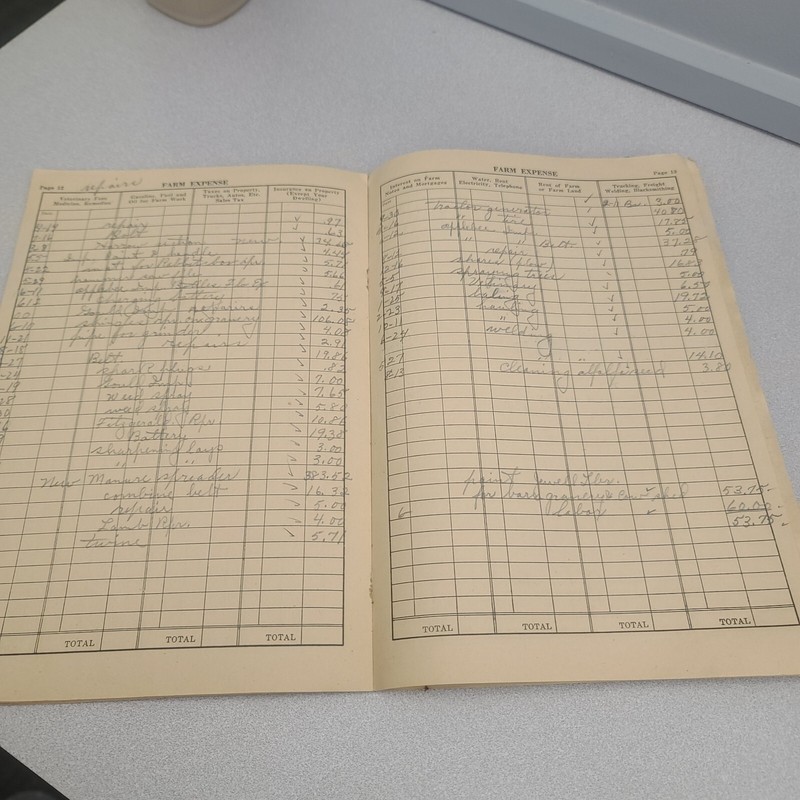 Vtg 1940s Lincoln Nebraska RENDERING CO FARM RECORD BOOKS Advertising Lot 3 gallery