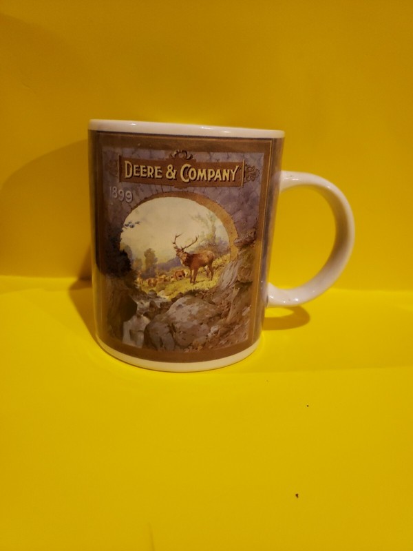 John Deere & Company Gibson Collectible 10 oz Coffee Cup Mugs Dishwasher Safe
