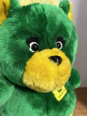 Vintage 1984 Animal Fair Inc. Paw Pals John Deere Bear Plush w/Apron 16” RARE