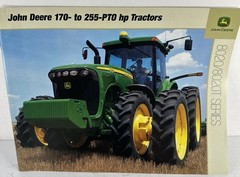 JOHN DEERE 8020/8020T SERIES 170-TO 255-PTO HP TRACTORS Collectable Brochure