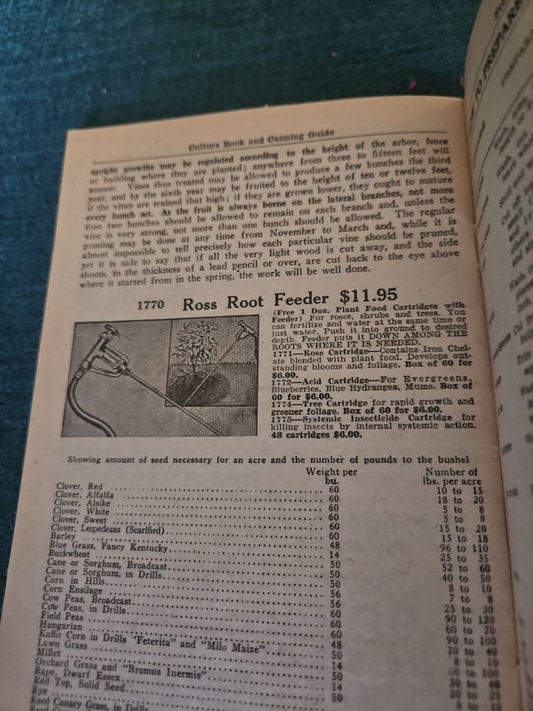 R.H. Shumway, Rockford, Illinois Handy Culture Book and Canning Recipes gallery