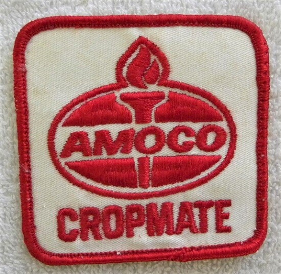 Vintage Amoco Cropmate Fertilizers, Herbicides, Farm Seed Planting Patch