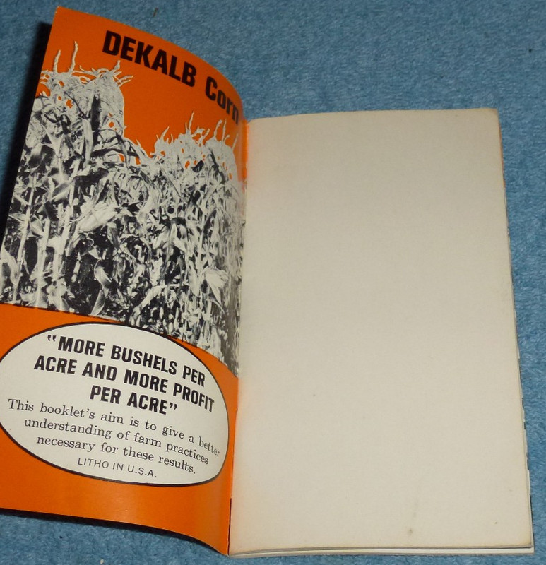2 Vtg 1960s DeKalb Corn Seed Sorghum Chickens Farm Advertising Pocket Notebooks gallery