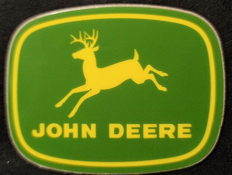 JONN DEERE STICKER “LIMITED STICKER” 3 5/8 X 2 3/4″ THICK WATERPROOF OUTDOOR USE