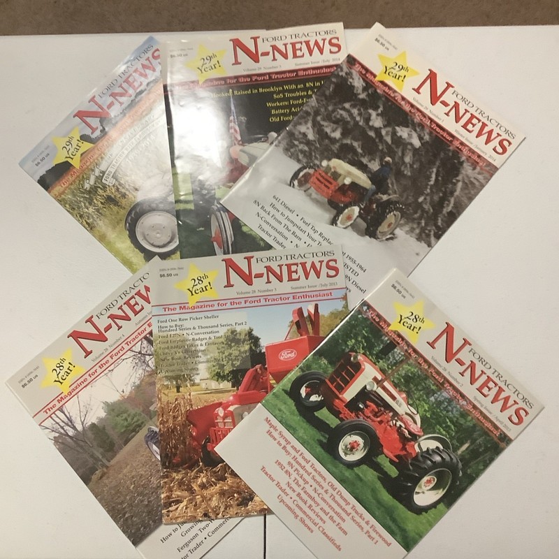 Ford N-News Magazine Lot 2013-2014 Agriculture Original Multicolor Brochure