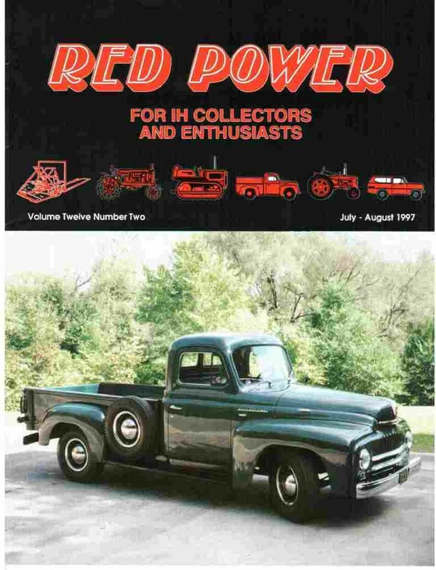 IH Turbine truck – D A B Series International Harvester 1997 RED POWER Magazine