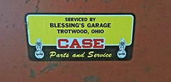 1947 J I Case Dealer Decal – Appliable Vinyl Reproduction