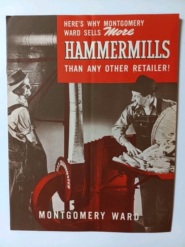 Montgomery Ward Hammermills Brocure Advertising Ephemera