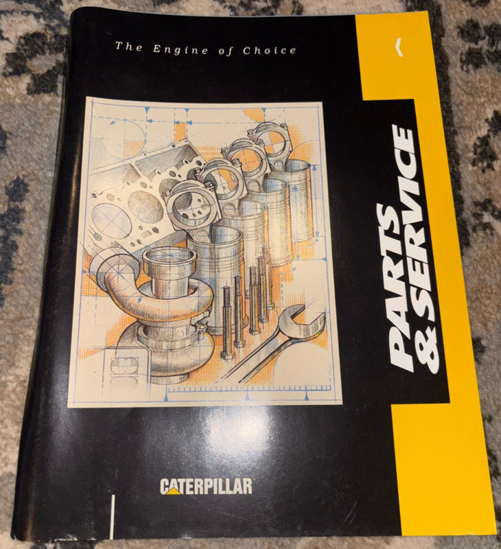 Caterpillar CAT Engine Parts and Service Brochure AMIL25