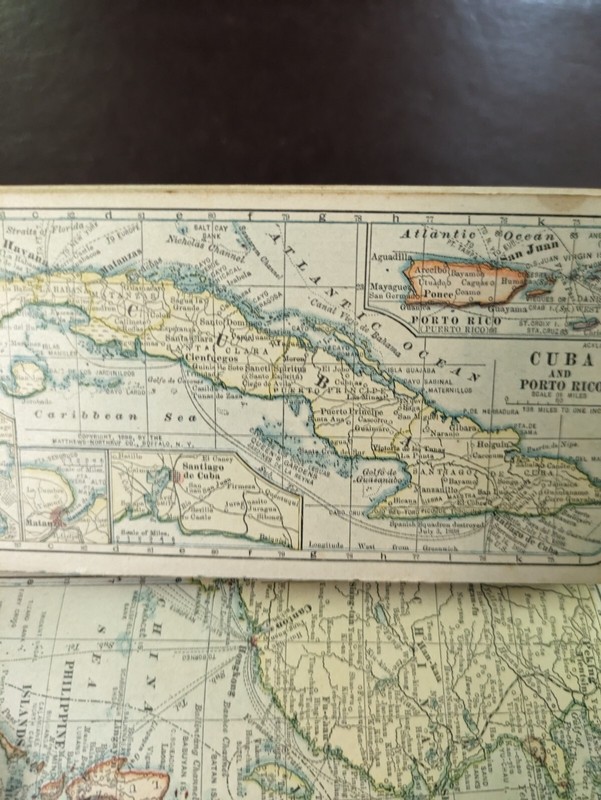 Antique 1905-1906 Buffalo Fertilizer Company Farmer's Memo Book With Color Maps gallery