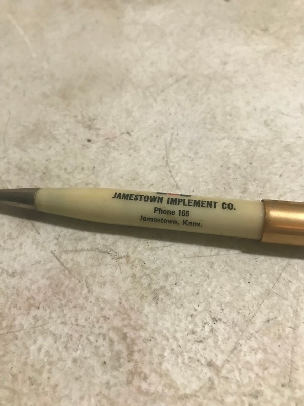 IH International Harvester Vintage Mechanical Pencil Jamestown, Kansas PH 165 gallery
