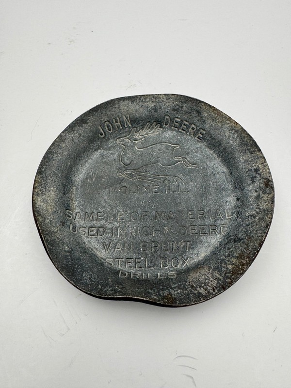 Vintage John Deere Tray Sample Of Material. SHIPS FREE IN THE USA! gallery