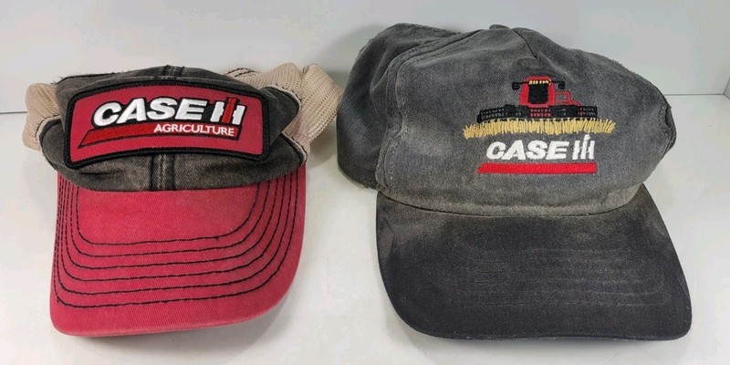 1997 VINTAGE Case IH Harvest Support Trucker Hat & Mesh CASE IH Cap – LOT SALE
