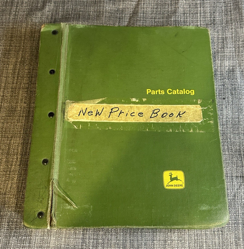 1985 John Deere Products Parts Price List – See Photos