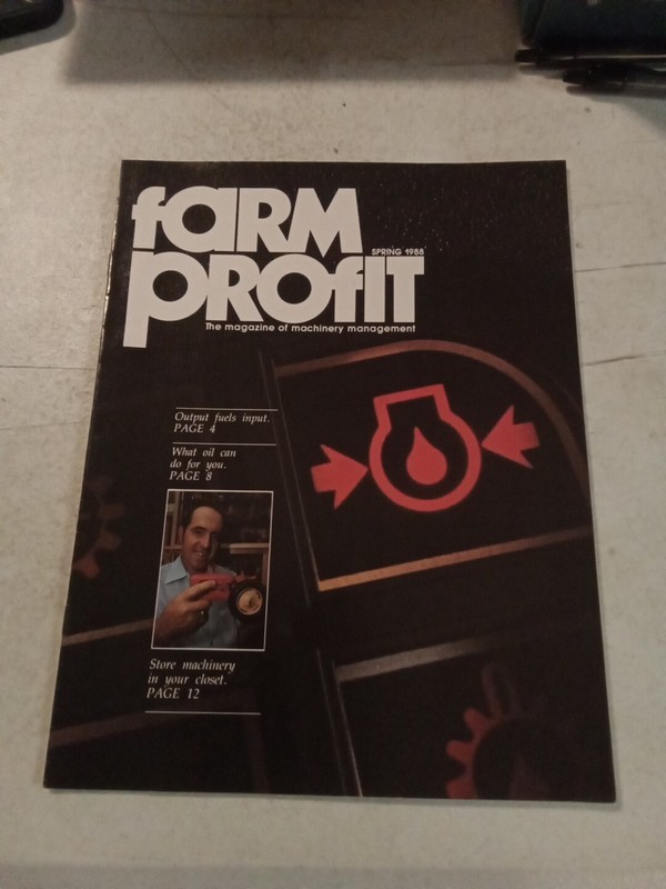 Spring 1988 Massey Ferguson Farm Profit Magazine