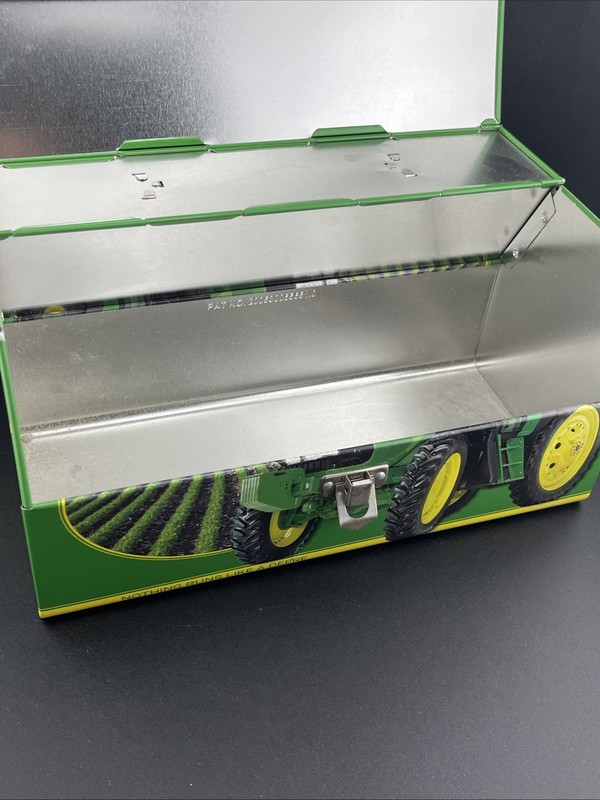 John Deere Official Licensed Tin Tool Box With Handle Agricultural Farming Merch gallery