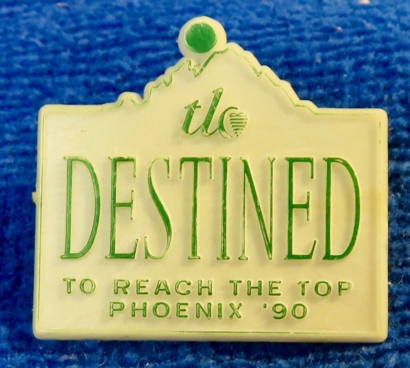 John Deere Phoenix 1990 Plastic Lapel Pin 
