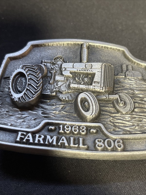 Vintage “Farmall 806” Tractor Belt Buckle Limited Edition #240/1000 gallery