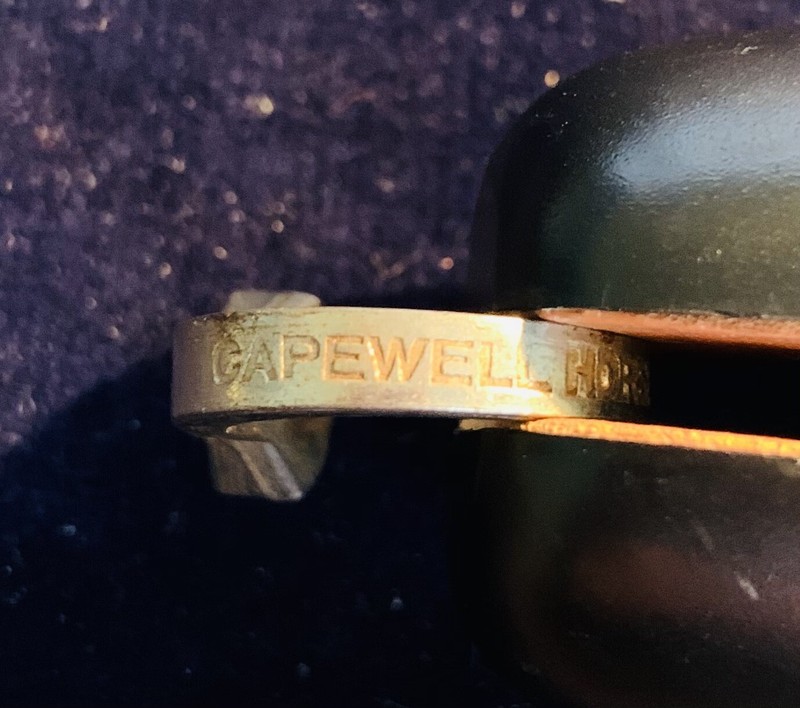 Antique Advertising Capewell Horse Nail Co. Ring 6 gallery