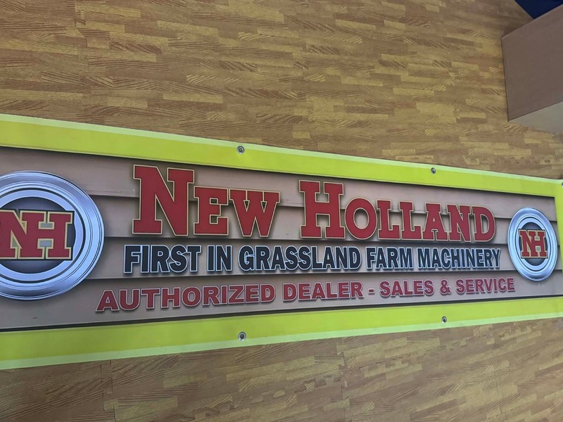 New Holland Farm Banner 80×20 Tractor Shop Mancavedecor Farm Equipment Decor