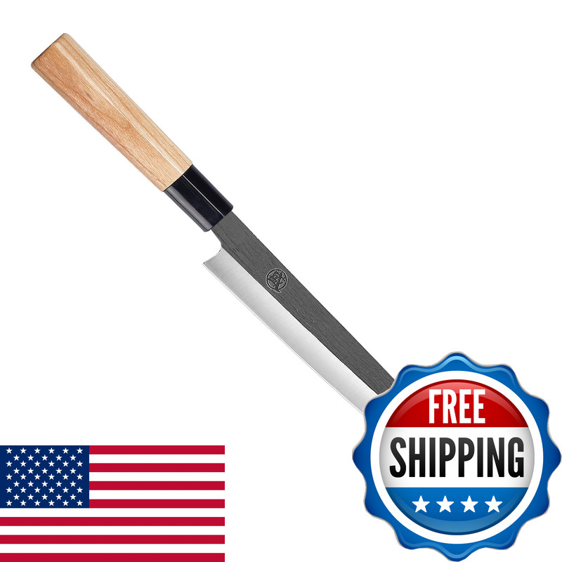 Mitsumoto Sakari 11 Inch Sashimi Knife Single-Bevel Japanese Knife Tungsten