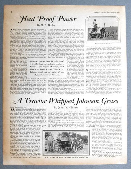 Original 1939 Farm Life Photo Article of E G Pobanz, Bureau County Illinois