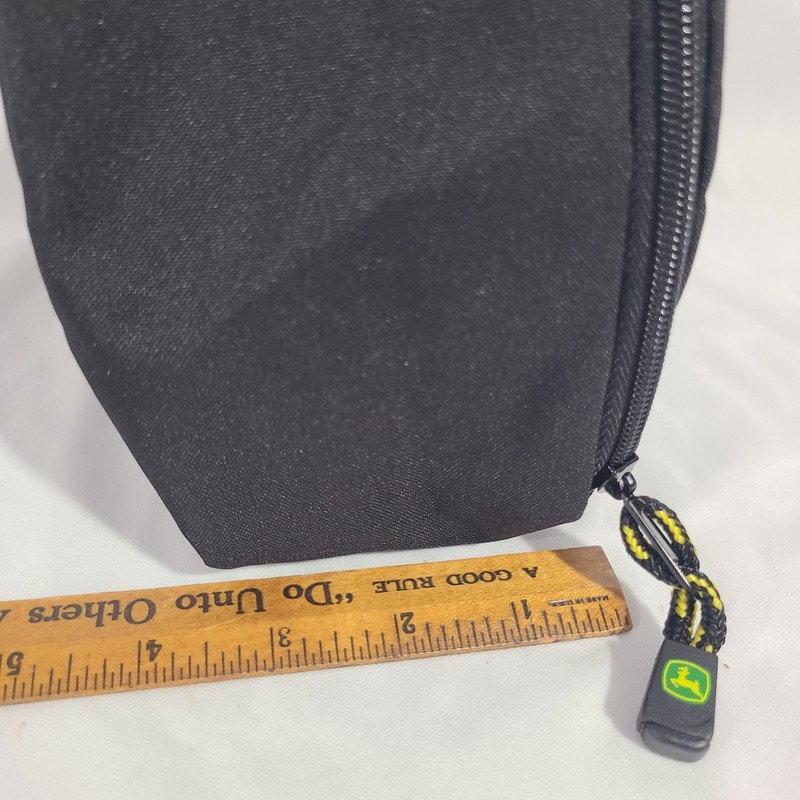 John Deere Tractors Travel Accessory Hat Bag Zipper Duffle Style 8 X 7 X 3" gallery