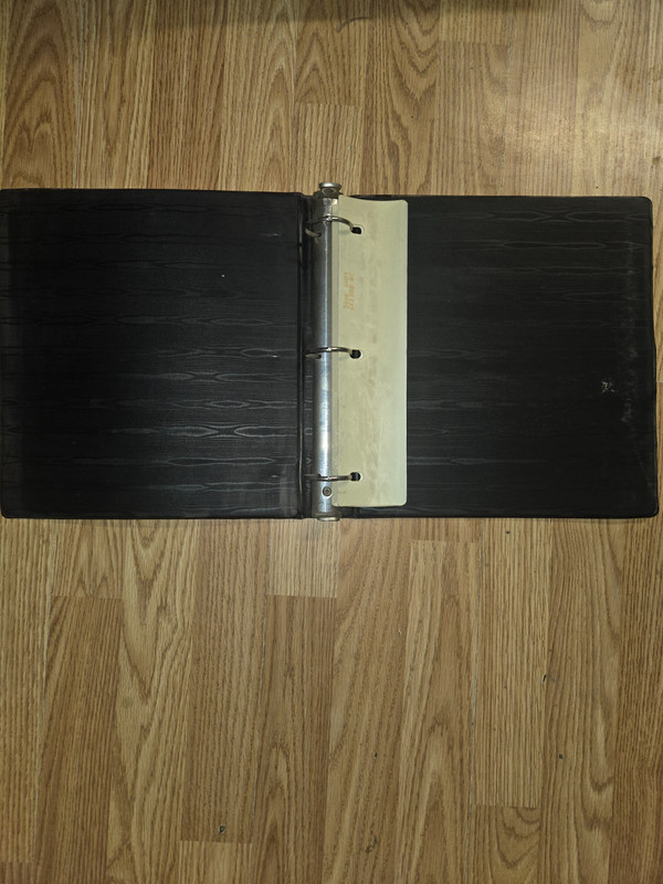 CASE IH AG Service Training Plastic 3 RING BINDER ONLY 11.5" x 10.75" x 2" gallery