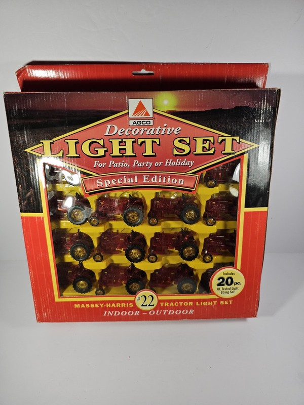 Massey-Harris Tractor Light Set, USED READ DESCRIPTION