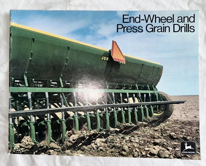 John Deere End Wheel & Press Grain Drills Brochure