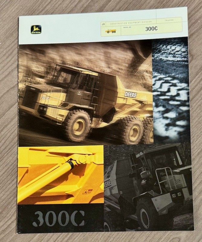 JOHN DEERE BROCHURE 300C Truck Brochure