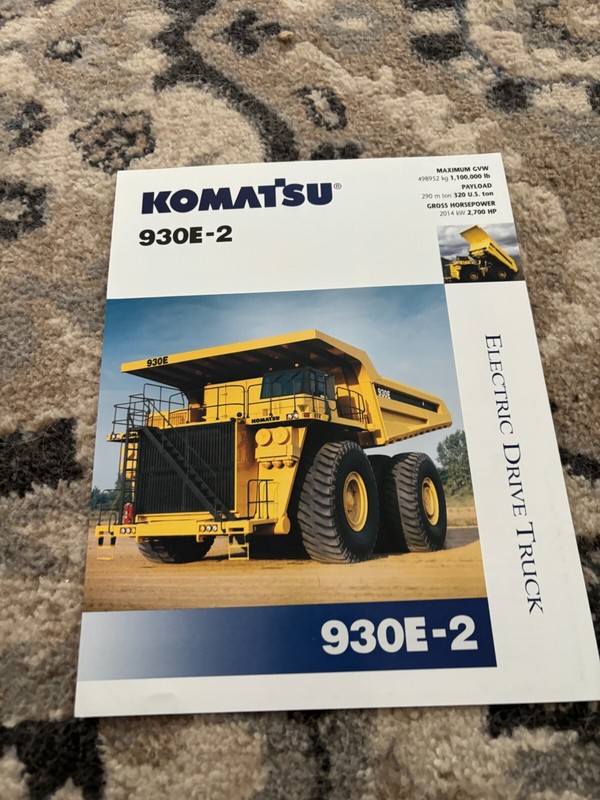 Komatsu 930E Electric Drive Truck Brochure FCCA25