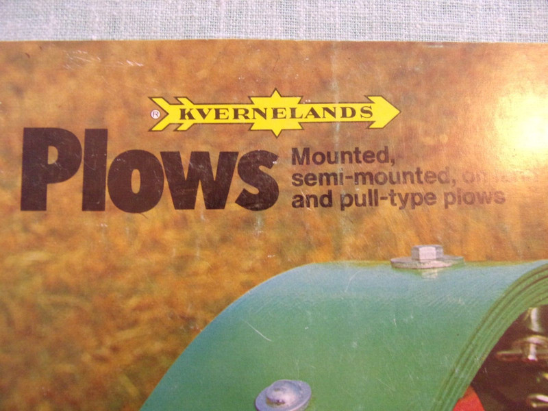 Kvernelands Mounted & Semi-mounted Plow Dealers Brochure Norway gallery