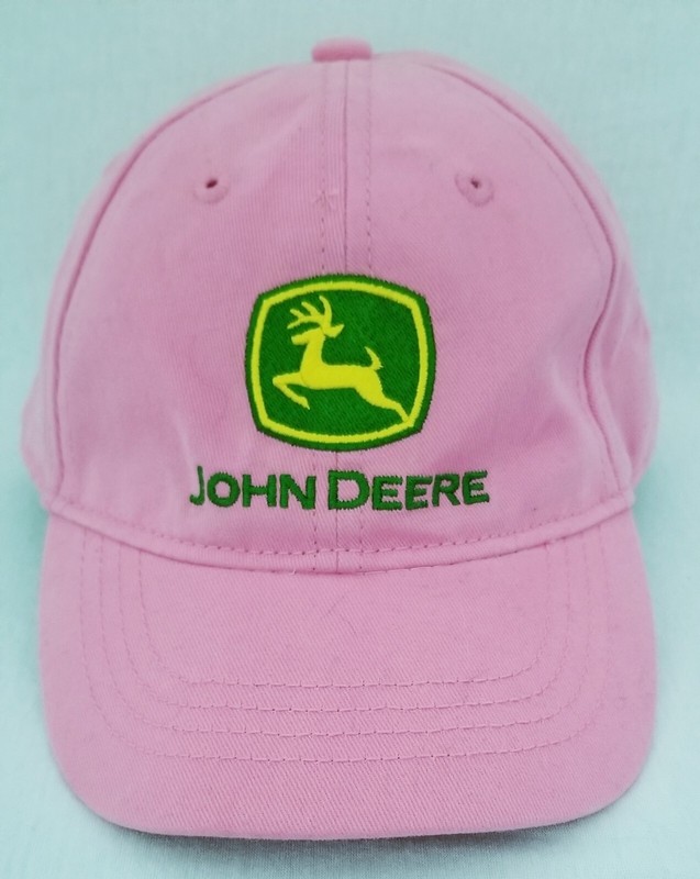 JOHN DEERE Toddler Girls Pink Cap ONE SIZE