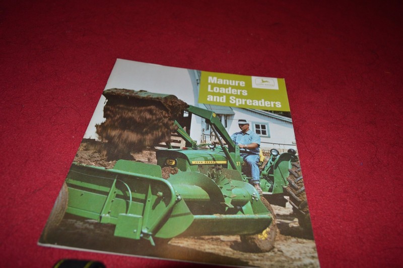 John Deere Manure Loaders and Spreaders For 1965 Dealer Brochure DCPA3