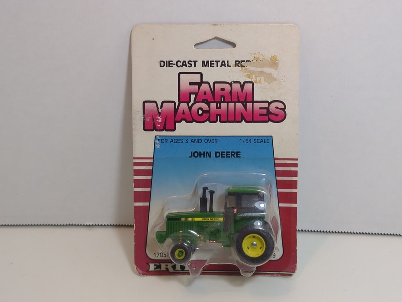 John Deere 4850 4650 Tractor Soundgard Cab 1/64 Ertl Farm Machines Toy #1619