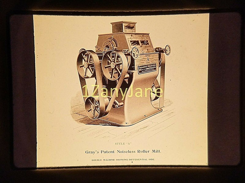 AC0104 35mm Slide of an ALLIS CHALMERS MEDIA Gray’s Noiseless Roller MILL