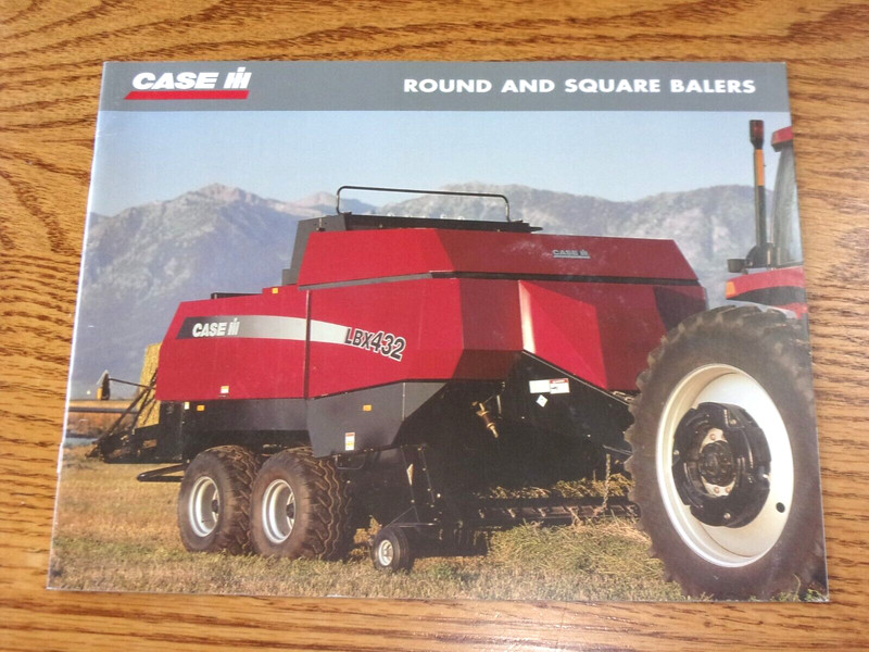2004 CASE IH ROUND AND SQUARE BALERS Dealer Brochure Catalog Pamphlet