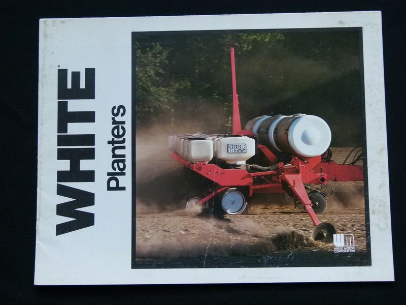WHITE PLANTERS 5100 SEED BOSS 10 PAGE BROCHURE S-260 WITH FOLDOUT 1979